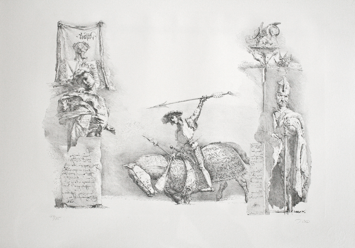 Werner-Tuebke-Allstedt-1200 Werner Tübke Allstedt Lithografie